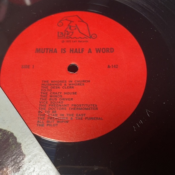MUTHA is half a word by the queen of comedy La Wanda.Vintagevinyl 1971Adultsonly - Picture 6 of 6